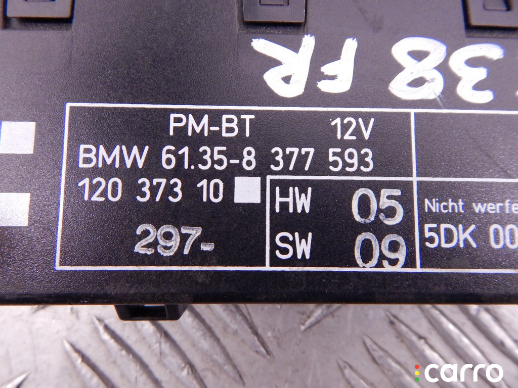 61358377593, 8377593 Блок управления двери передней правой BMW 7-series (E38) 1996г. - фото №2