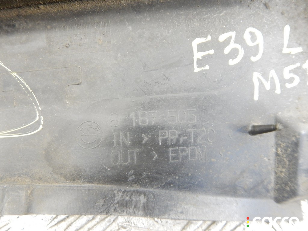 51718187505, 8187505 Защита арок передняя левая (подкрылок) BMW 5-series (E39) 1997г. - фото №3