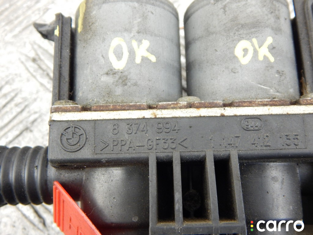 8374994, 64118374994, 8372004, 64118372004, 64118391796, 8391796 Кран отопителя (печки) BMW 5-series (E39) 1997г. - фото №2