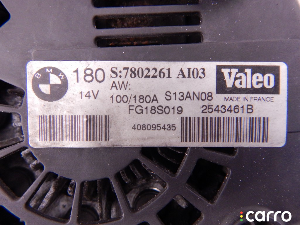 7802261, 12317802261 Генератор BMW 3-series (E90/91/92) 2008г. - фото №6