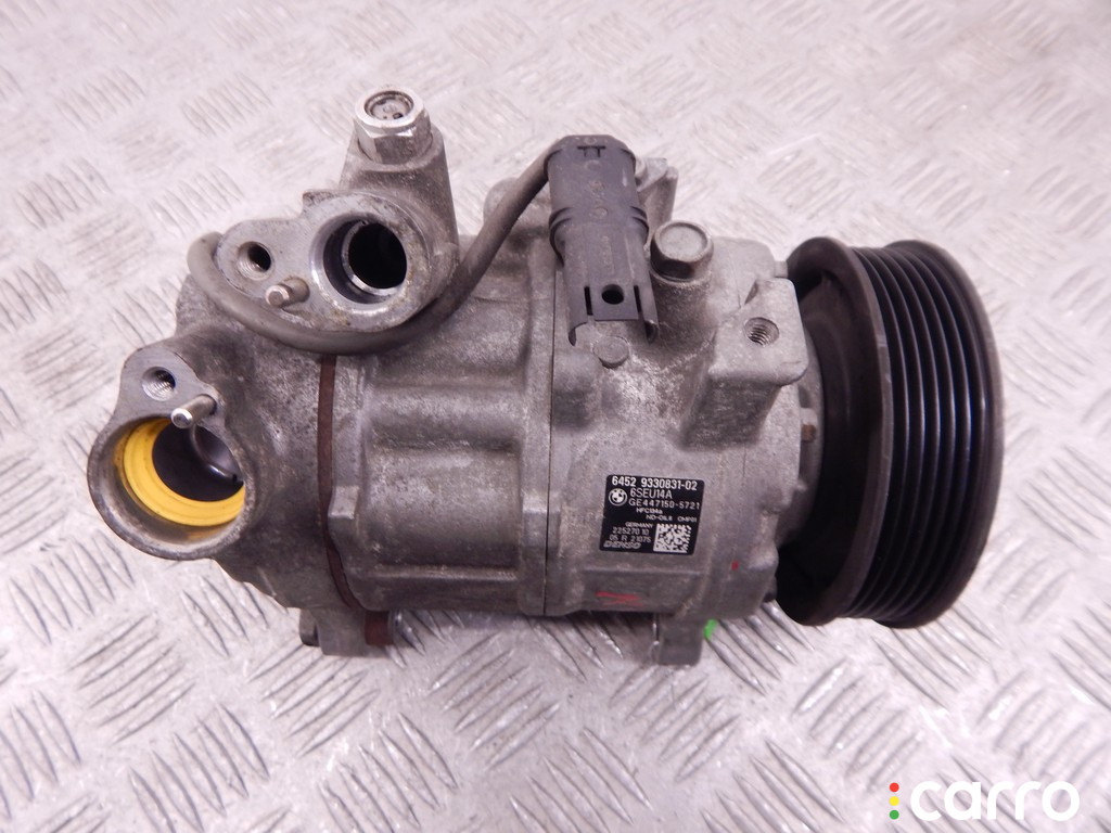 64529330831, 9330831 Компрессор кондиционера BMW 3-series (F34GT) 2014г. - фото №2