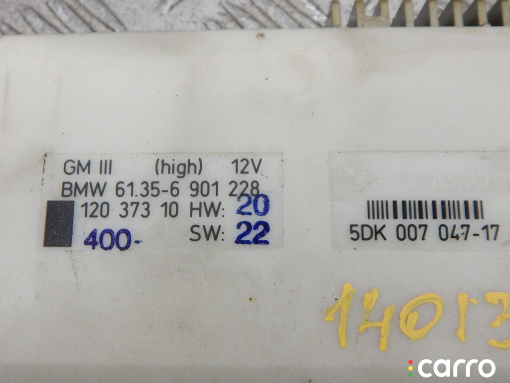 61356901228, 6901228 Блок комфорта BMW 5-series (E39) 2000г. - фото №2