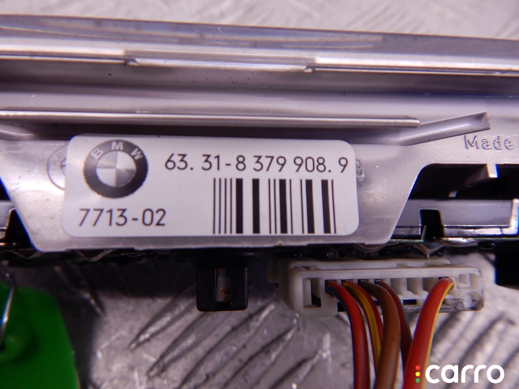 63318379908, 8379908, 63316962056, 6962056 Фонарь салона (плафон) BMW X5-series (E53) 2002г. - фото №5