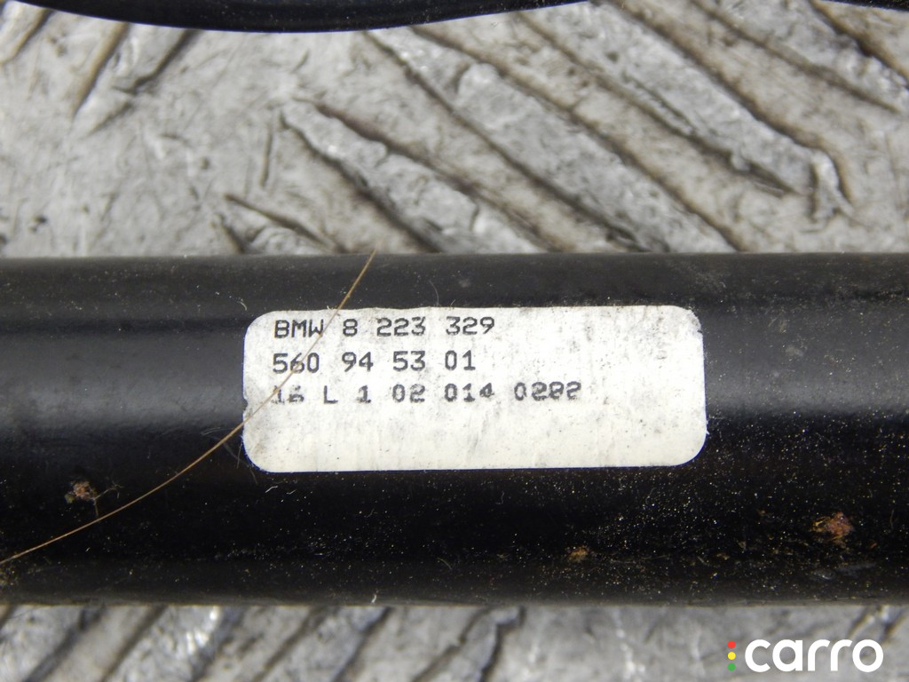 72118223329, 8223329 Замок ремня безопасности BMW 7-series (E65/66) 2002г. - фото №2