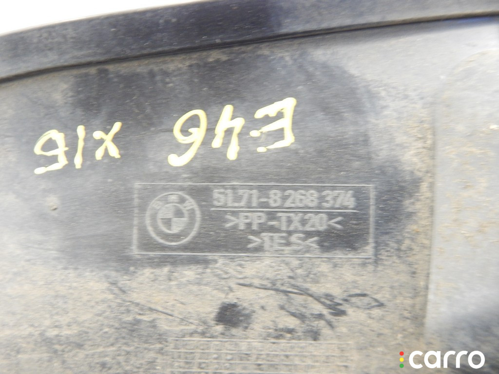 51718268374, 8268374 Защита арок передняя правая (подкрылок) BMW 3-series (E46) 2003г. - фото №2