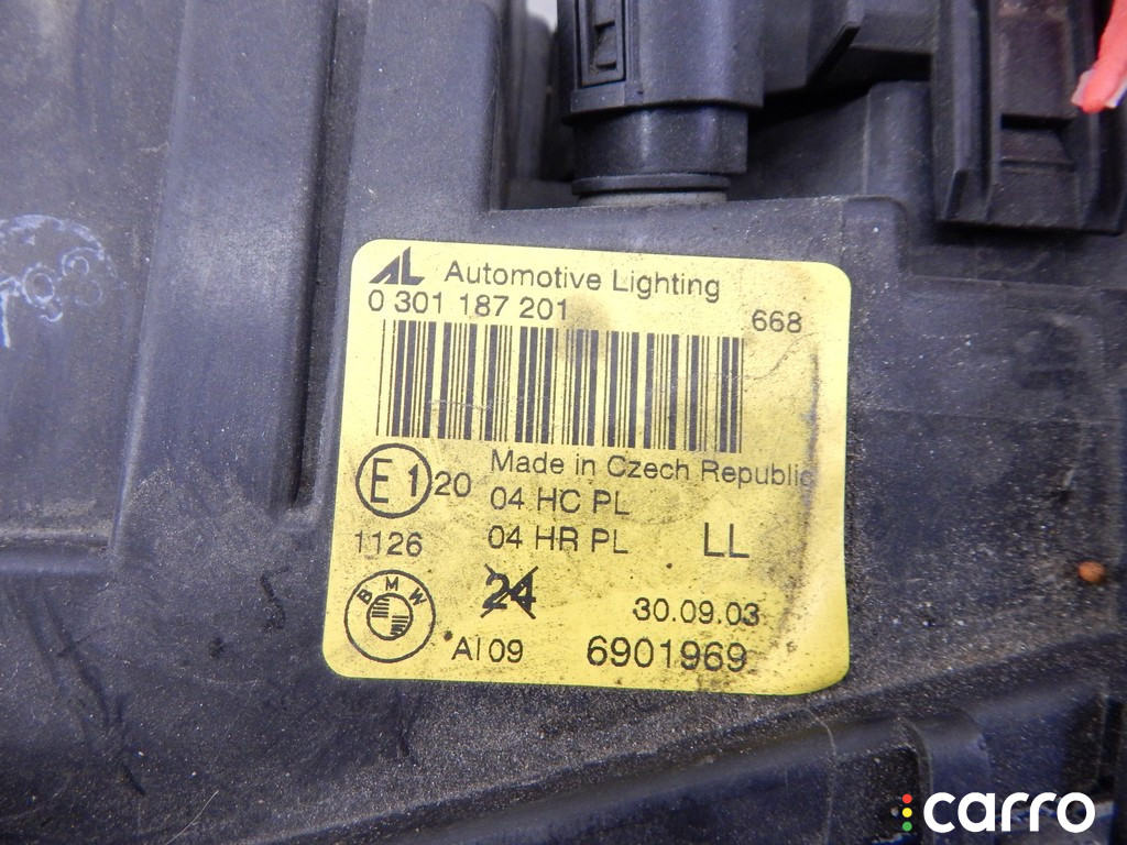 63126901969, 6901969, 63124109635, 4109635 Фара левая BMW 3-series (E46) 2003г. - фото №5