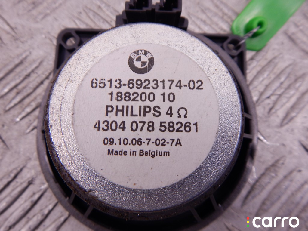 9141494, 65139141494, 65136923174, 6923174 Динамик двери передней левой BMW 5-series (E60/61) 2006г. - фото №3