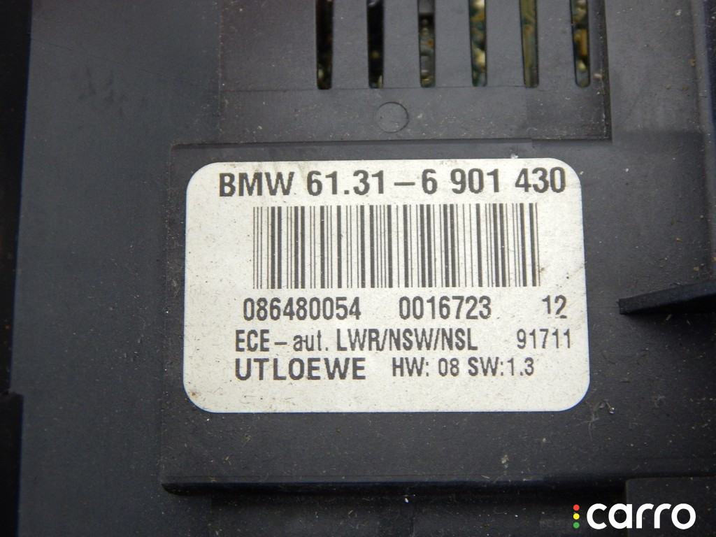 61316907948, 61319133019, 61316919833, 61316901430, 6907948, 9133019, 61316965383, 6965383, 61316936824, 6936824, 61316925080, 6925080, 61316923483, 6923483, 6919833, 61316918058, 6918058, 61314108587, 4108587, 6901430, 61318383228, 8383228, 61318363711, 8363711 Блок управления светом BMW 3-series (E46) 1999г. - фото №3