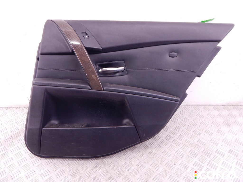 51427078742, 7078742 Обшивка двери задней правой (дверная карта) BMW 5-series (E60/61) 2006г. - фото №1