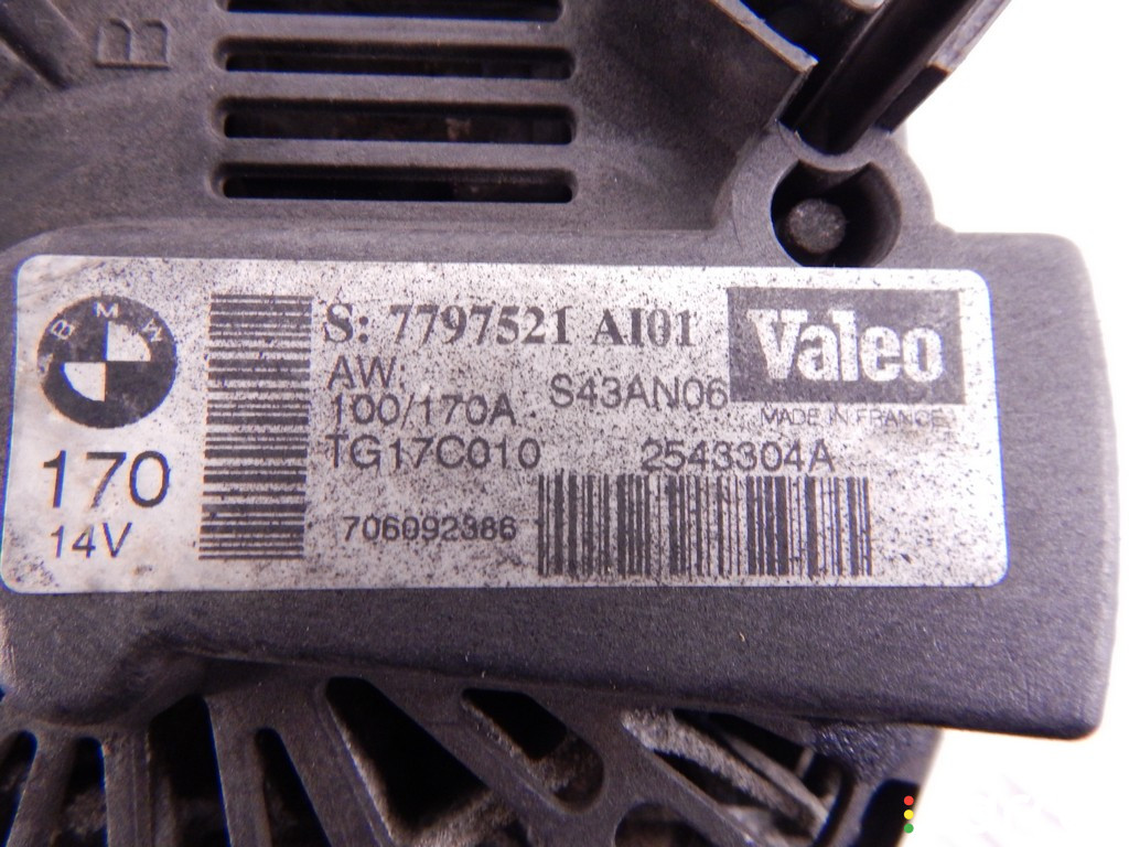 12317797521, 7797521 Генератор BMW 5-series (E60/61) 2006г. - фото №5