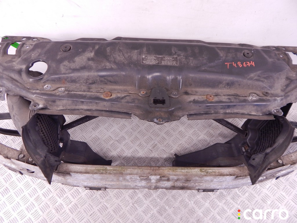 51647033741, 7033741 Передняя панель крепления облицовки (телевизор) BMW 5-series (E60/61) 2006г. - фото №4