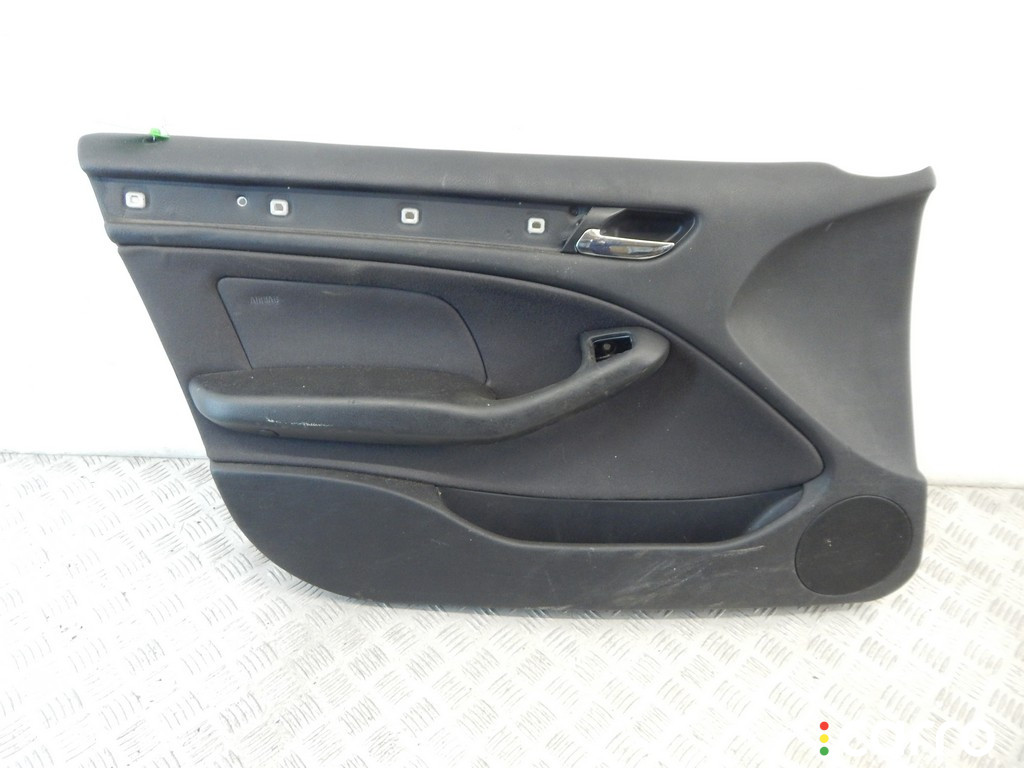Обшивка двери передней левой (дверная карта) BMW 3-series (E46) 2003г. - фото №1