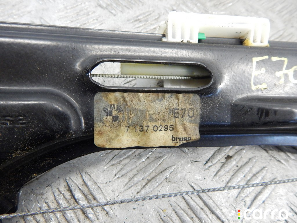 7166381, 51357166381 Стеклоподъемник электрический задний левый BMW X5-series (E70) 2007г. - фото №3