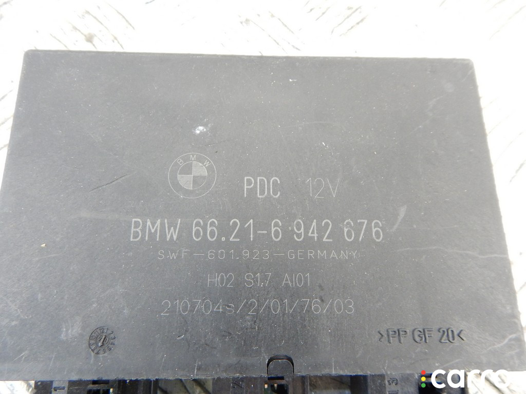 66216942676, 6942676, 6904010, 66219112454, 6916406, 66216900412, 9112454, 66216916406, 66218372271, 8372271, 66211501091, 1501091, 66211501090, 1501090, 6900412, 66210024192, 0024192, 66216904010, 66216921414, 6921414, 66216958515, 6958515, 66216985500, 6985500, 66209119427, 9119427, 66209116542, 9116542, 66209129816, 9129816 Блок управления парктрониками BMW X5-series (E53) 2004г. - фото №2