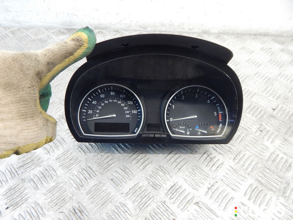 62113416118, 3416118, 62103451585, 3451585, 62103448328, 3448328 Щиток приборов (приборная панель) BMW X3-series (E83) 2006г. - фото №1