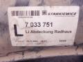 7033751, 51717033751, 51717896623, 7896623 Защита арок задняя левая (подкрылок) BMW 5-series (E60/61) 2004г. - фото №4