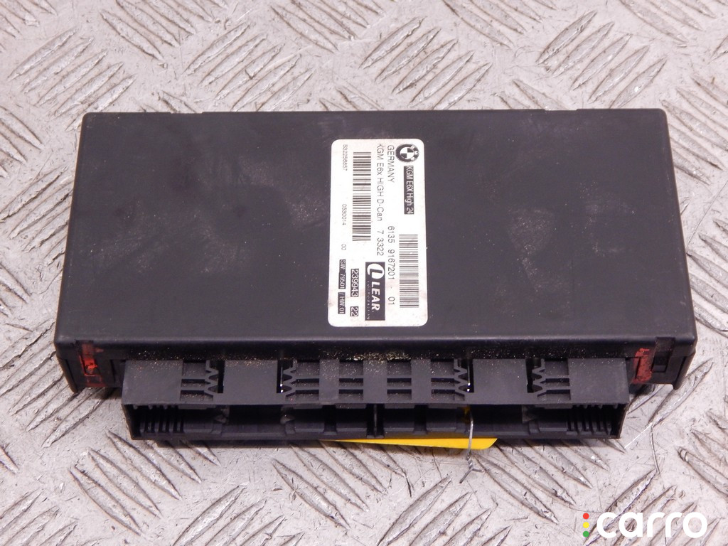 9167201, 61359167201 Блок комфорта BMW 6-series (E63/E64) 2007г. - фото №1