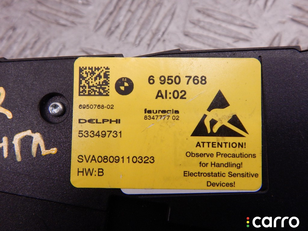61316950768, 6950768, 61319275062, 9275062 Блок управления сиденьем BMW X5-series (E70) 2009г. - фото №3