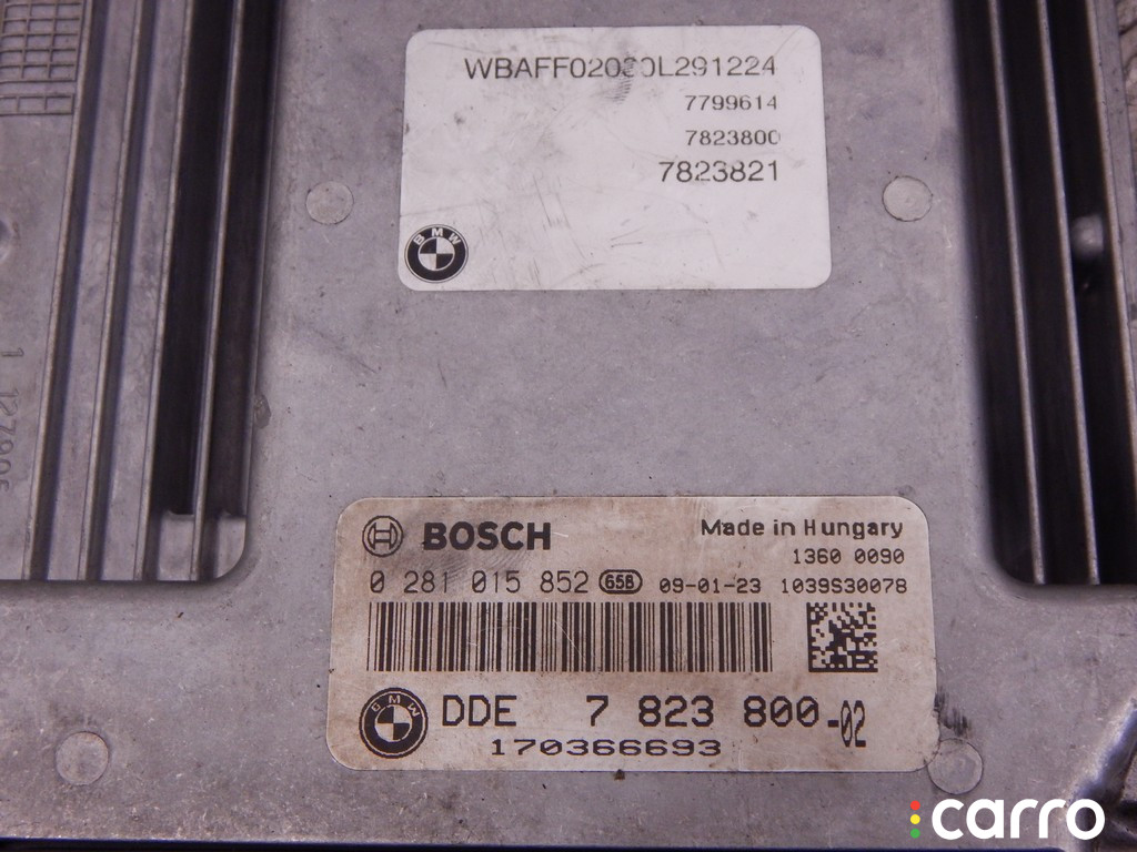 13617823800, 7823800, 13618509036, 8509036 Блок управления двигателем BMW X5-series (E70) 2009г. - фото №2