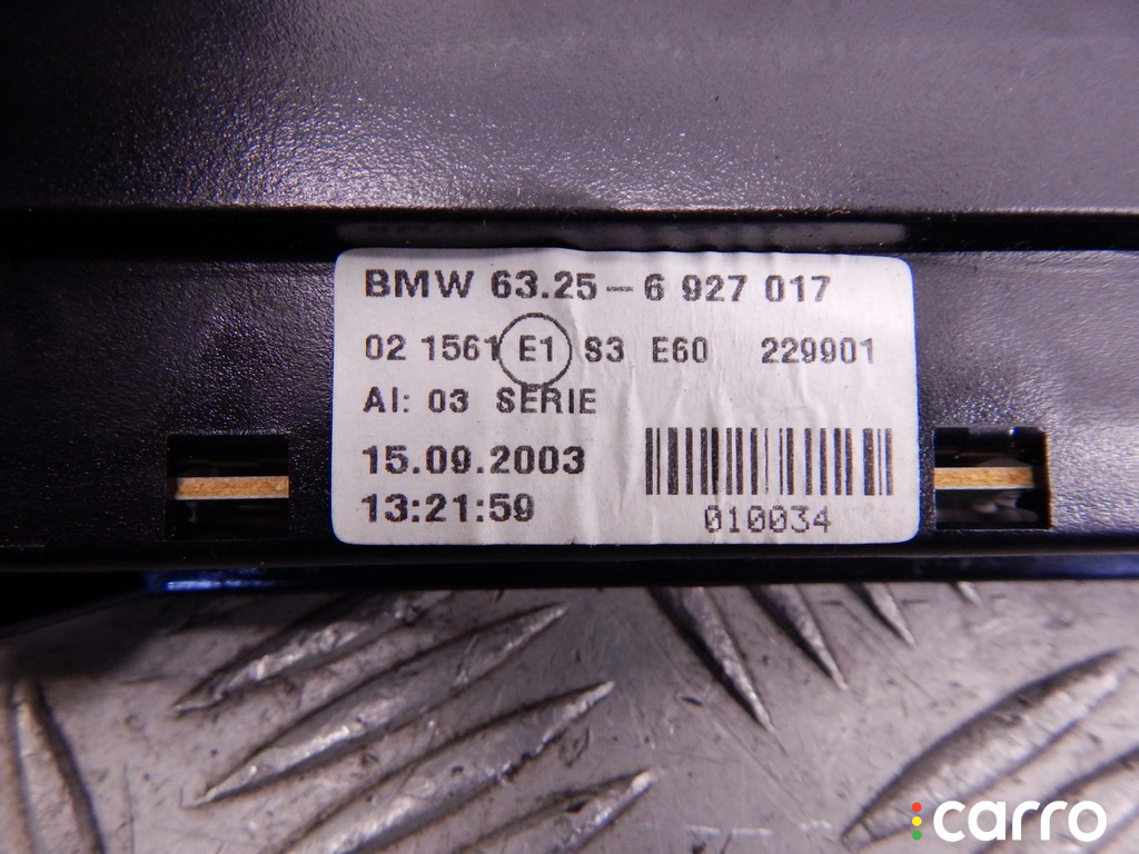 63256927017, 63257145659, 6927017, 7145659 Стоп-сигнал BMW 5-series (E60/61) 2003г. - фото №4