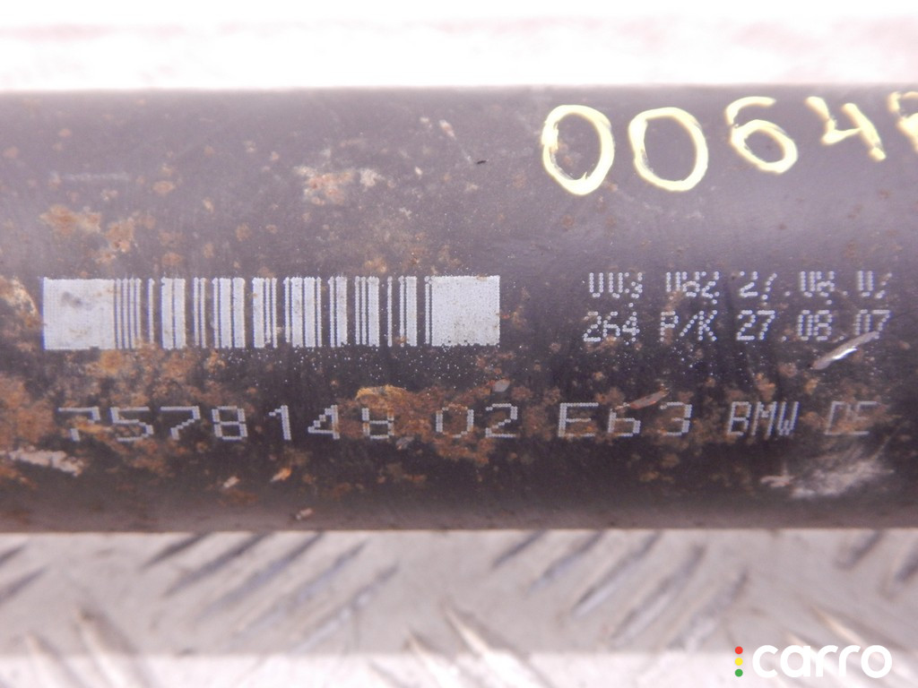 26107578148, 7578148, 26107576913, 7576913 Карданный вал BMW 6-series (E63/E64) 2007г. - фото №4