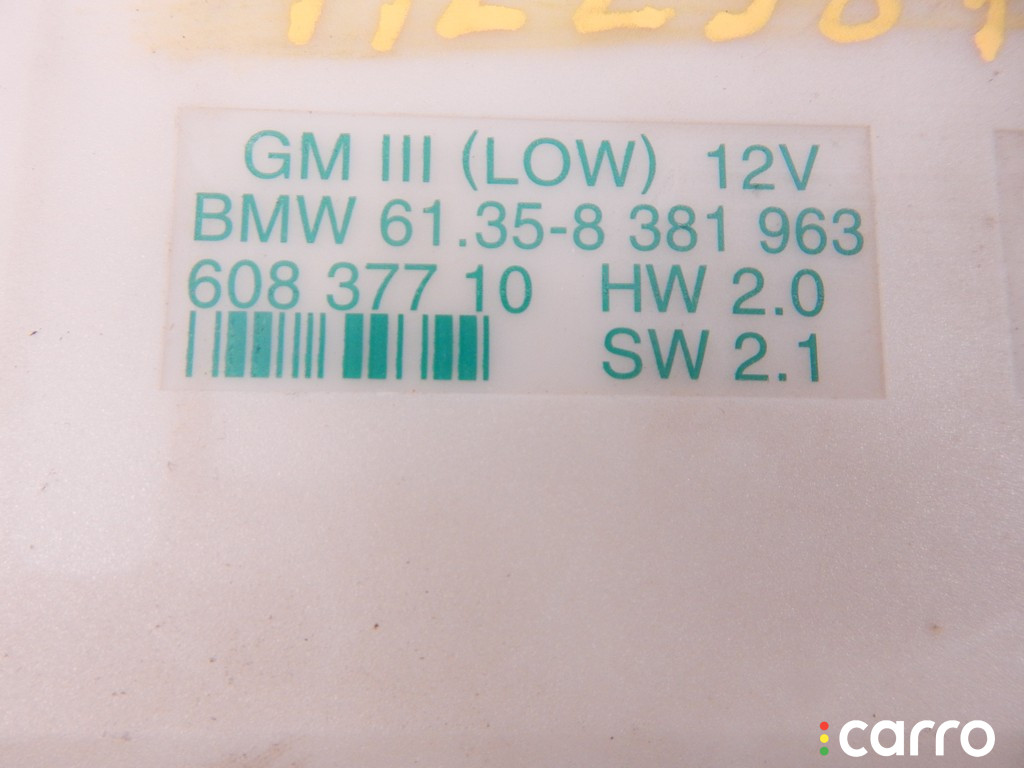61358381963, 8381963 Блок комфорта BMW 5-series (E39) 1999г. - фото №2