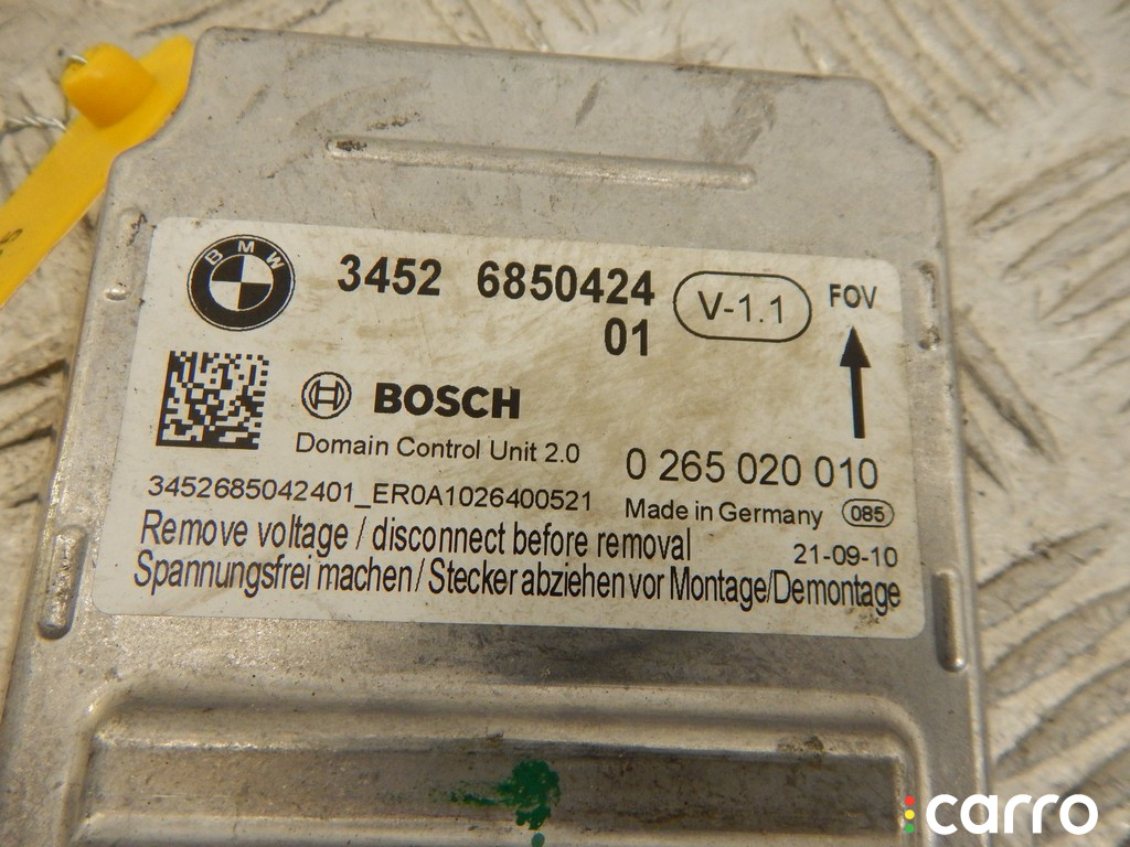 6860962, 34526850424, 6850424, 34526860962, 34526858547, 6858547, 34526851284, 6851284, 34526855990, 6855990, 34526853992, 6853992, 34526850977, 6850977, 34526787584, 6787584 Блок AirBag BMW X3-series (F25) 2010г. - фото №2