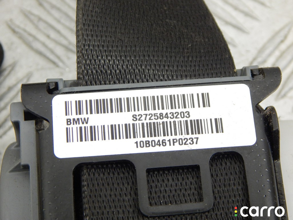 72117258432, 7258432 Ремень безопасности передний правый BMW X3-series (F25) 2010г. - фото №3