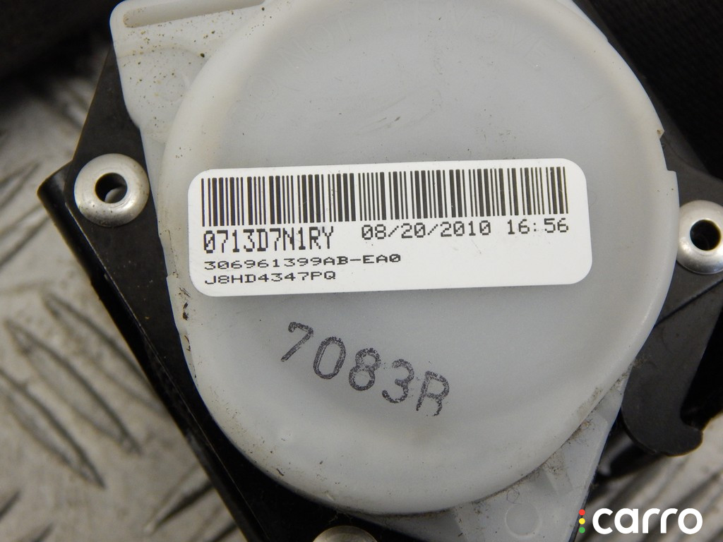 72117258432, 7258432 Ремень безопасности передний правый BMW X3-series (F25) 2010г. - фото №4