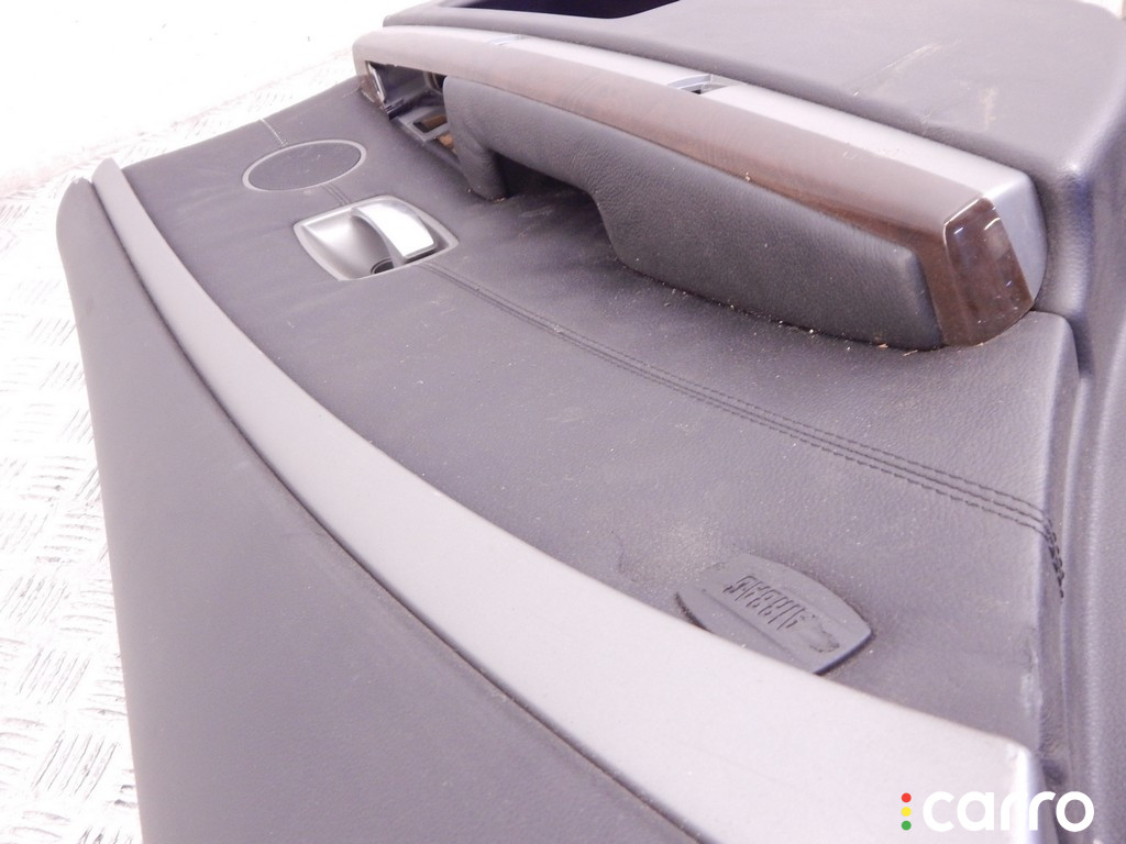 Обшивка двери задней левой (дверная карта) BMW 7-series (E65/66) 2003г. - фото №6