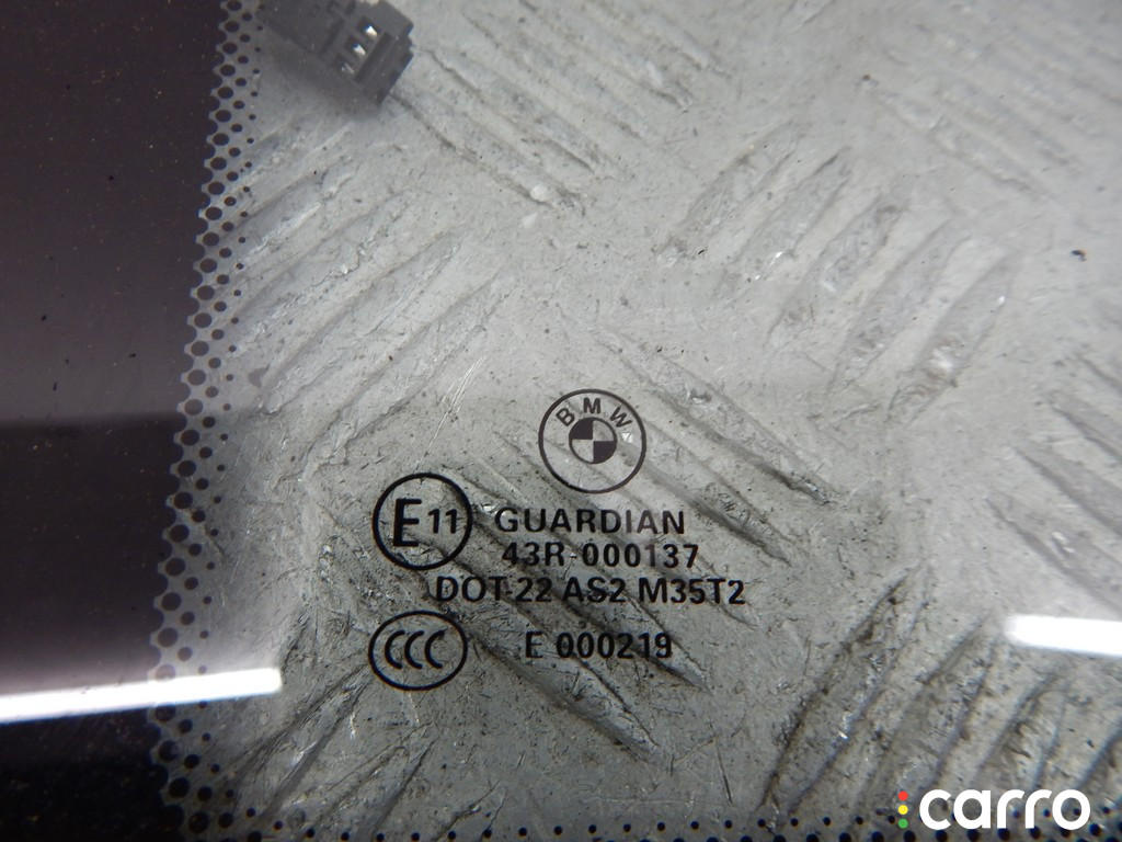 Стекло кузовное боковое левое BMW X3-series (F25) 2010г. - фото №2