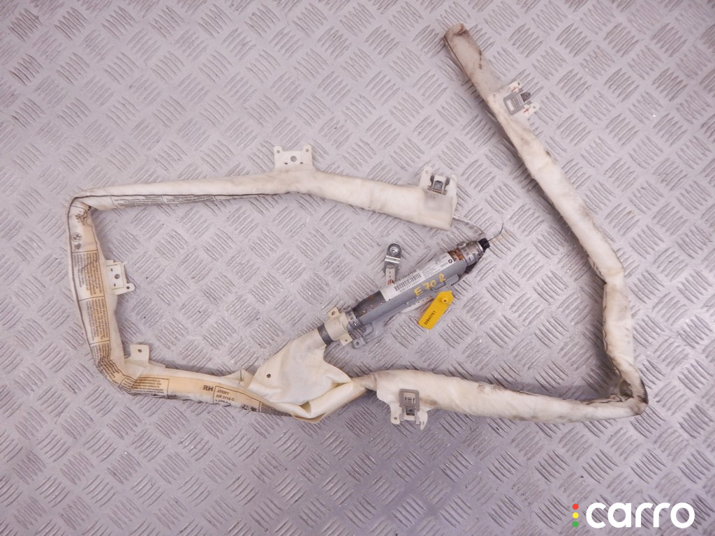 72127141508, 7141508 Подушка безопасности боковая (шторка) правая BMW X5-series (E70) 2008г. - фото №1