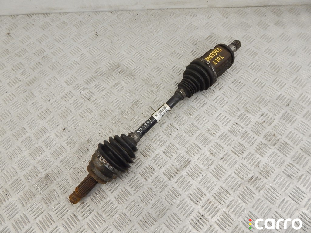 31607553945, 7553945 Полуось передняя левая (приводной вал, ШРУС) BMW X5-series (E70) 2008г. - фото №1