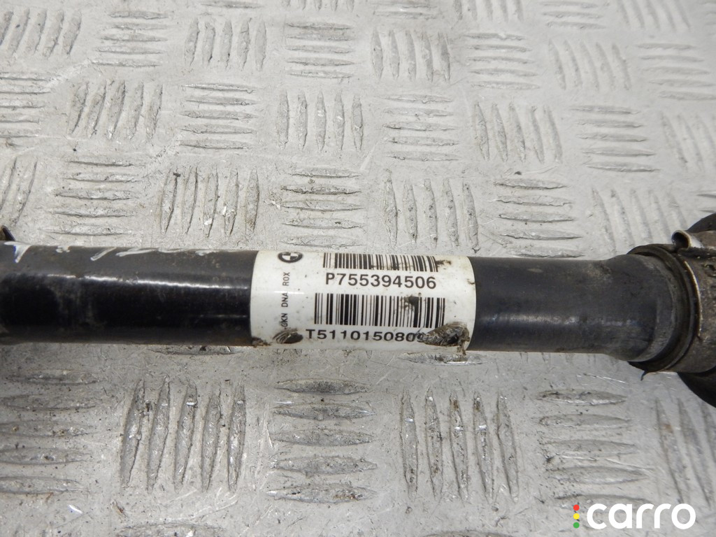31607553945, 7553945 Полуось передняя левая (приводной вал, ШРУС) BMW X5-series (E70) 2008г. - фото №4