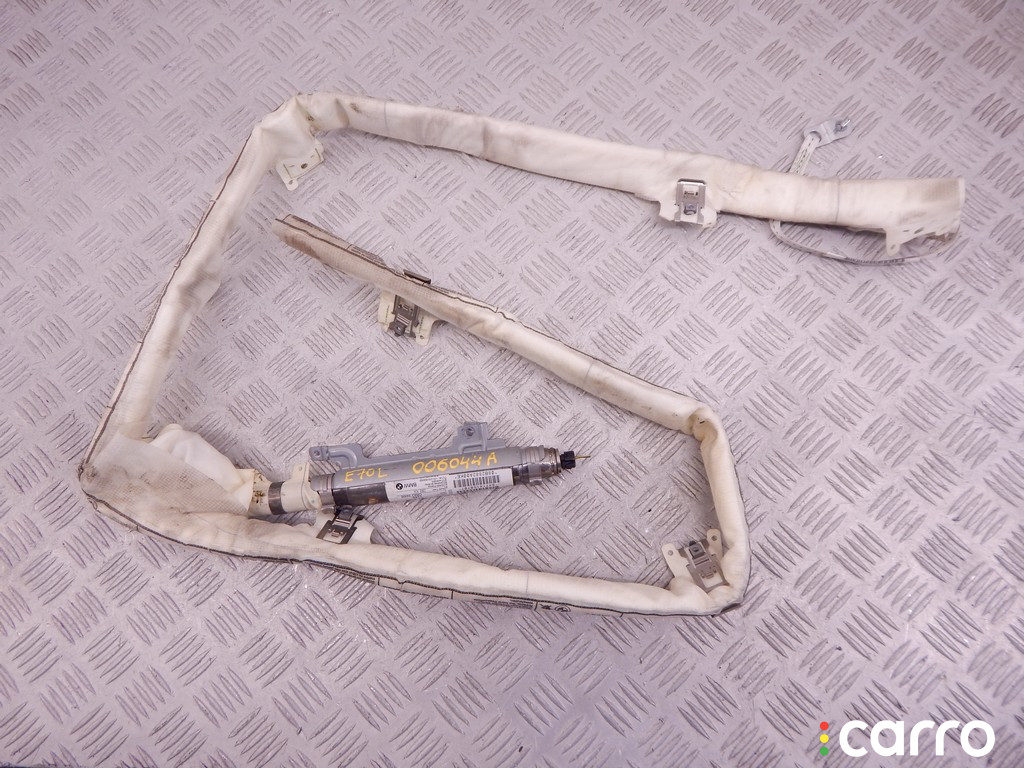 72127141507, 7141507 Подушка безопасности боковая (шторка) левая BMW X5-series (E70) 2008г. - фото №1