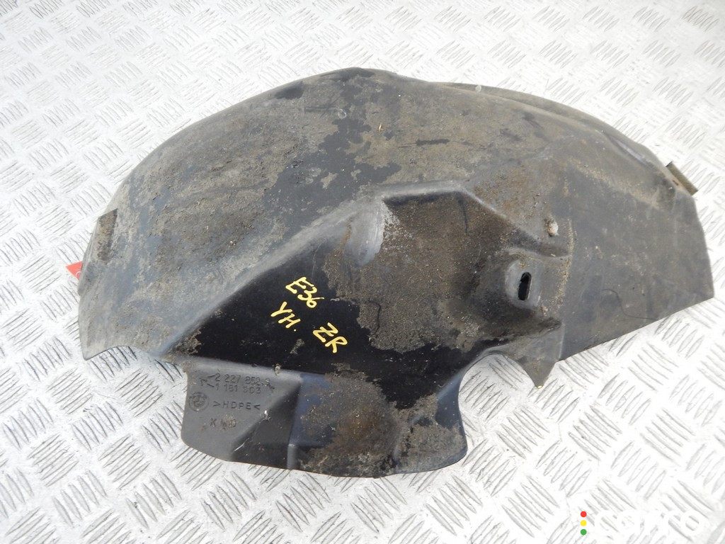 16132227852, 2227852, 16131180277, 1180277, 16131181903, 1181903 Защита арок задняя правая (подкрылок) BMW 3-series (E36) 1999г. - фото №1