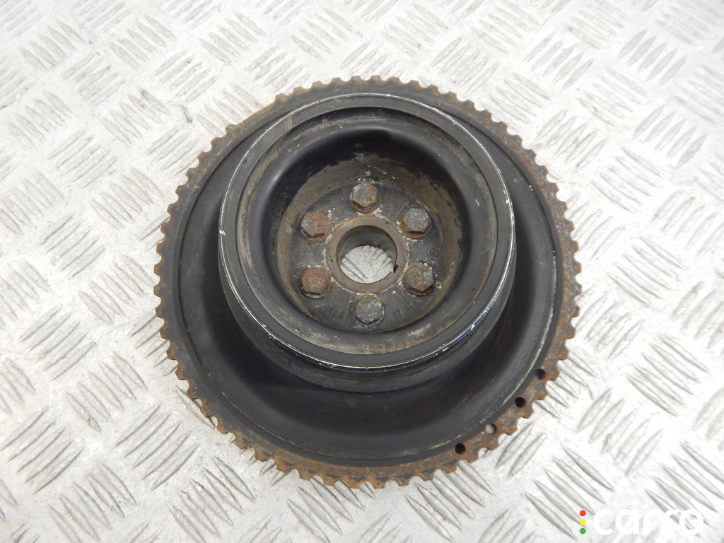 11231738620, 1738620, 11231748140, 1748140 Шкив коленвала BMW 5-series (E39) 1997г. - фото №2