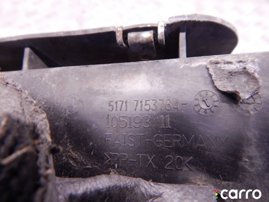 51718223386, 8223386, 51757153784, 7153784 Воздуховод тормозной правый BMW 7-series (E65/66) 2004г. - фото №4