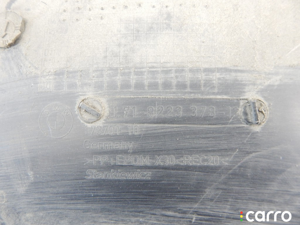 51718223378, 8223378 Защита арок задняя правая (подкрылок) BMW 7-series (E65/66) 2004г. - фото №2
