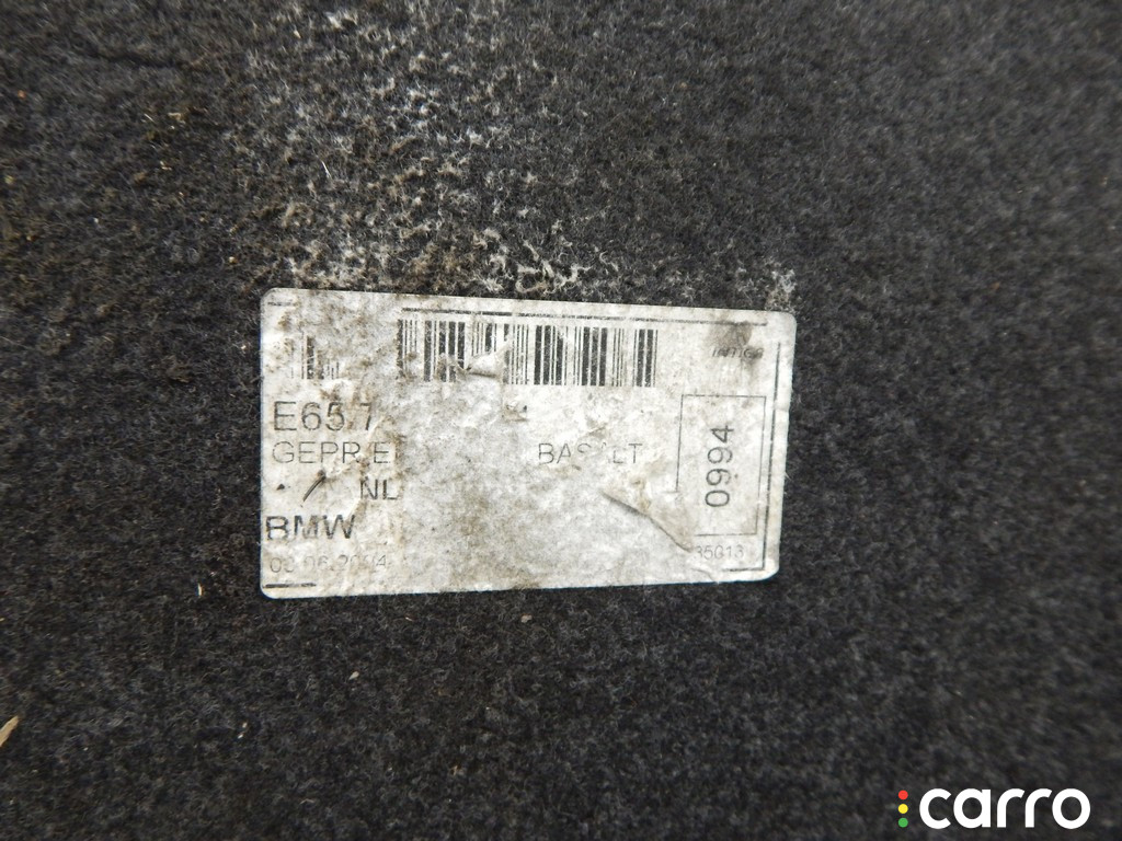 51478223561, 8223561 Ковер багажника BMW 7-series (E65/66) 2004г. - фото №3