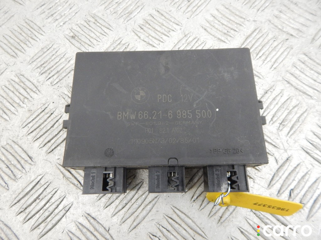 66216942676, 6942676, 6904010, 66219112454, 6916406, 66216900412, 9112454, 66216916406, 66218372271, 8372271, 66211501091, 1501091, 66211501090, 1501090, 6900412, 66210024192, 0024192, 66216904010, 66216921414, 6921414, 66216958515, 6958515, 66216985500, 6985500, 66209119427, 9119427, 66209116542, 9116542, 66209129816, 9129816 Блок управления парктрониками BMW X5-series (E53) 2005г. - фото №1
