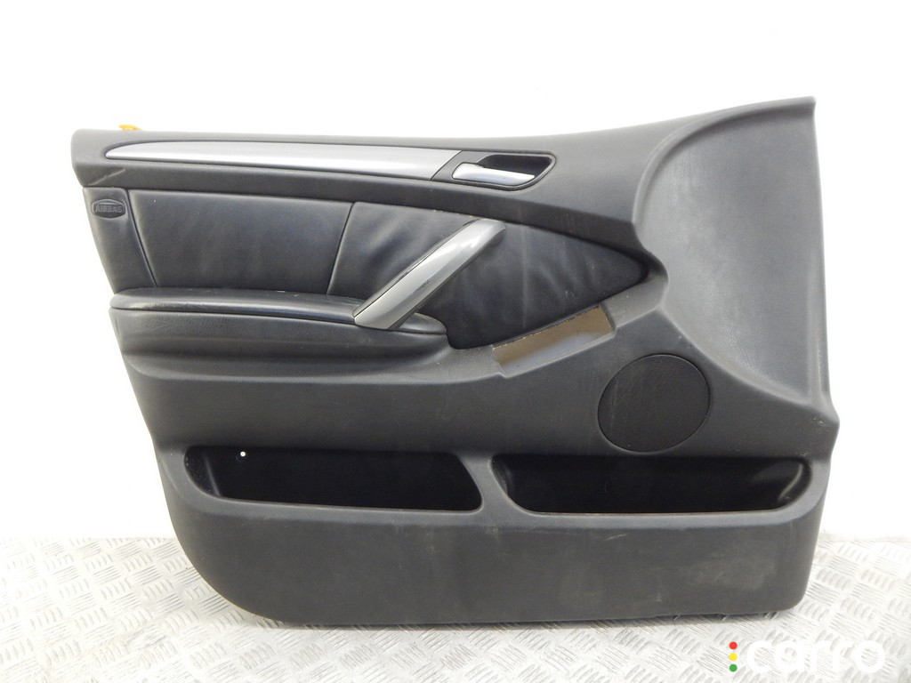 Обшивка двери передней левой (дверная карта) BMW X5-series (E53) 2005г. - фото №1