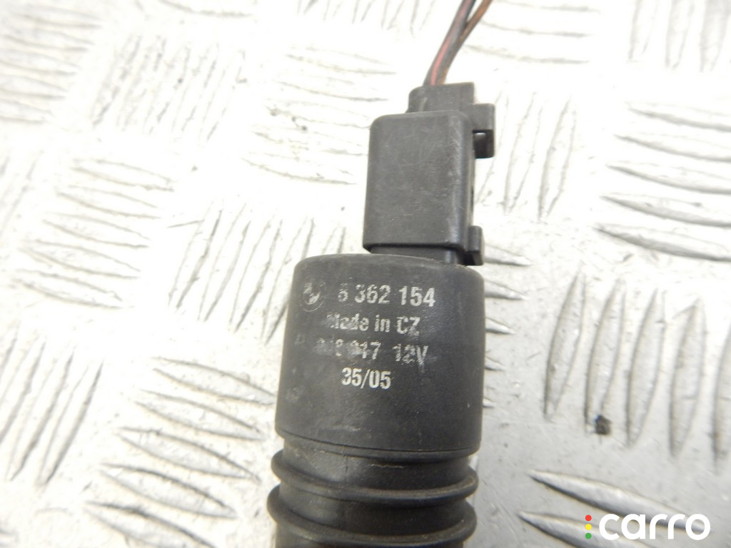 8362154, 8377612, 67128377612, 67128362154, 67120154873, 0154873 Насос (моторчик) омывателя стекла BMW X5-series (E53) 2005г. - фото №2
