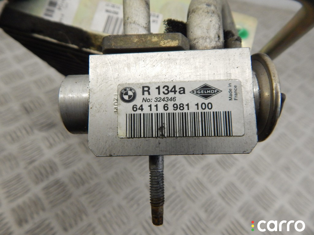 64119135744, 9135744, 64118384251, 8384251 Испаритель кондиционера BMW X3-series (E83) 2005г. - фото №4