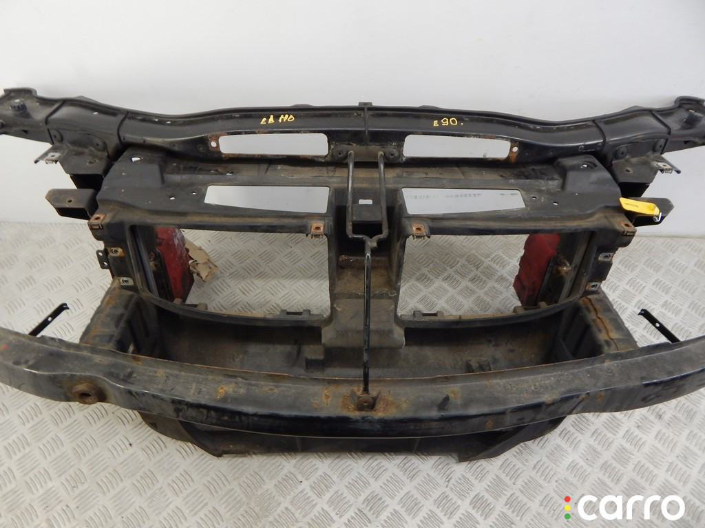 41137152823, 7152823 Передняя панель крепления облицовки (телевизор) BMW 3-series (E90/91/92) 2006г. - фото №3