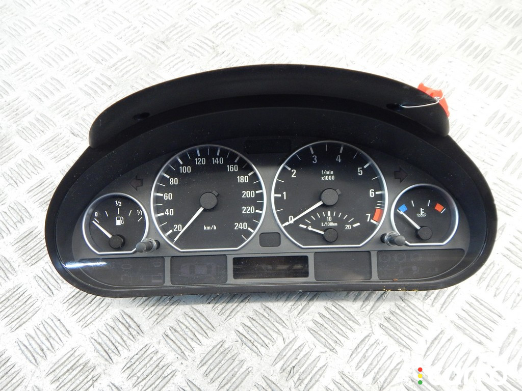 6940880, 62104117718, 4117718, 62116956981, 6956981, 62106940880, 62116932906, 6932906, 62116925398, 6925398, 62116931255, 6931255, 62116911298, 6911298, 62116910287, 6910287 Щиток приборов (приборная панель) BMW 3-series (E46) 2003г. - фото №1
