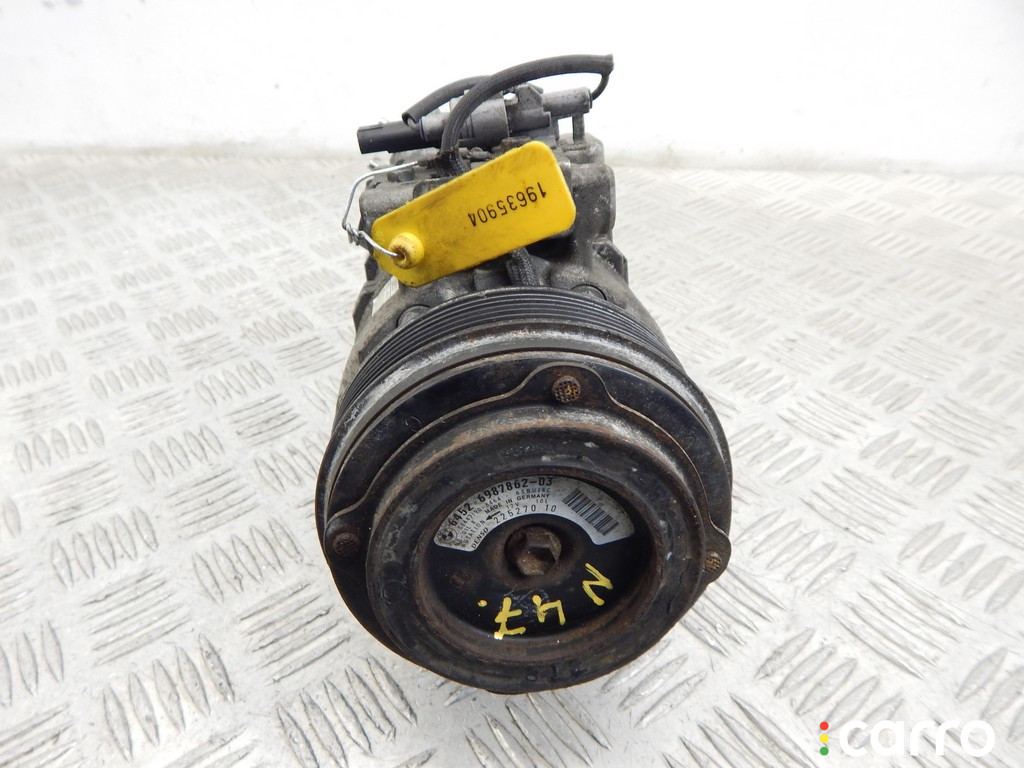 6987862, 64526987862 Компрессор кондиционера BMW 1-series (E87) 2009г. - фото №5