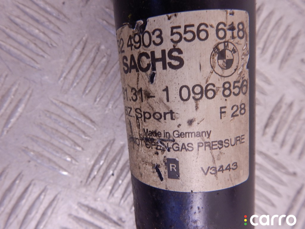 6759096, 31316759096, 31306757362, 6757362 Стойка передняя правая BMW 3-series (E46) 2001г. - фото №5