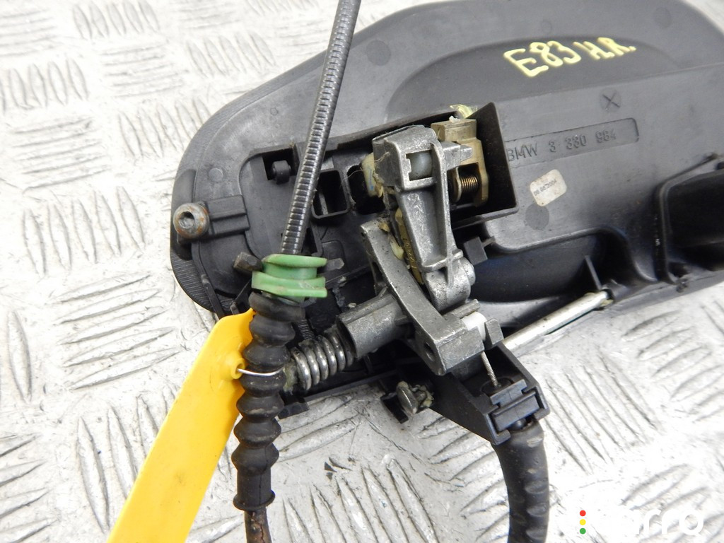 51203330984, 3330984, 51203449056, 3449056 Ручка наружная задняя правая BMW X3-series (E83) 2004г. - фото №4