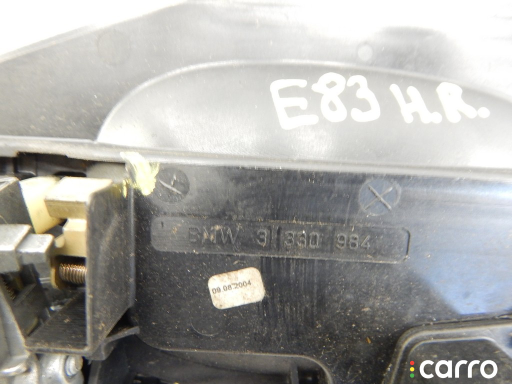 51203330984, 3330984, 51203449056, 3449056 Ручка наружная задняя правая BMW X3-series (E83) 2004г. - фото №5